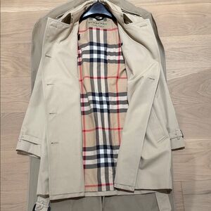 Burberry women’s Classic Tan Trench Coat